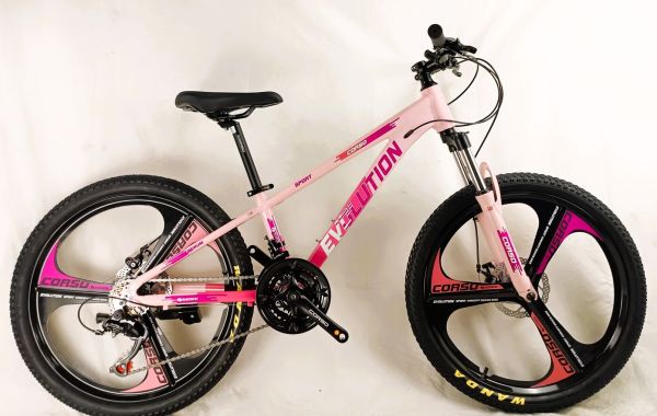 Дитячий Спортивний Велоcипед Corso «Evolution» 24 дюймів (EV-24101) рама алюмінієва 11"