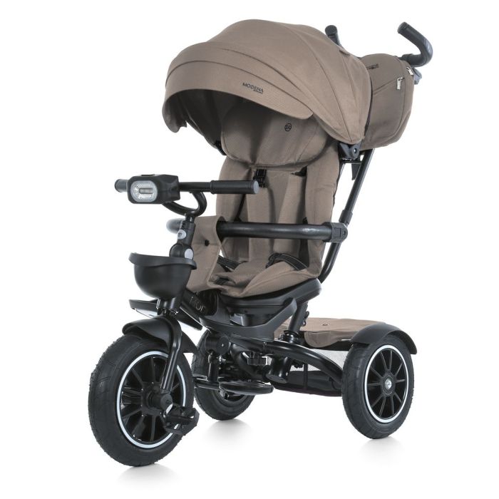 Дитячий триколісний Велосипед EL CAMINO MODENA (ME 1193 Beige Praline) поворотне сидіння