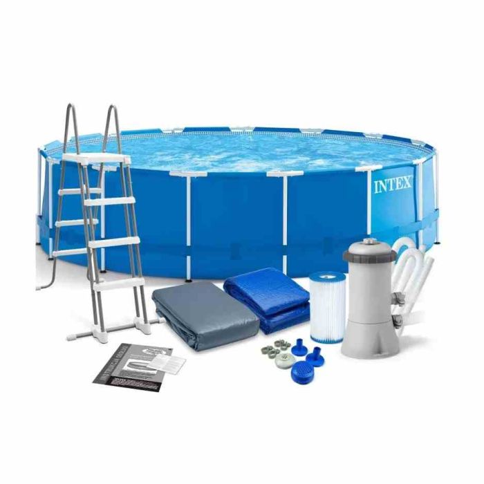 Басейн каркасний Intex 457 x 122 см (28242) діаметр 457см