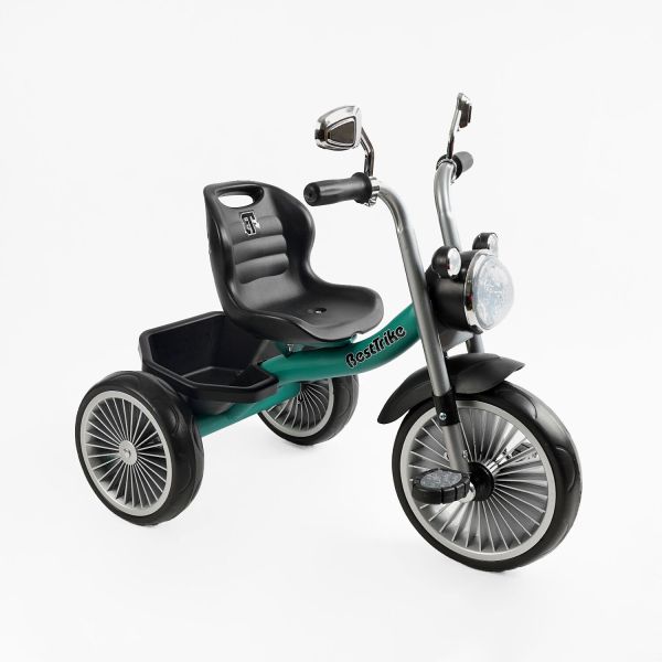 Дитячий триколісний Велосипед "Best Trike" (BS-65010) кошик, укр. озвучка