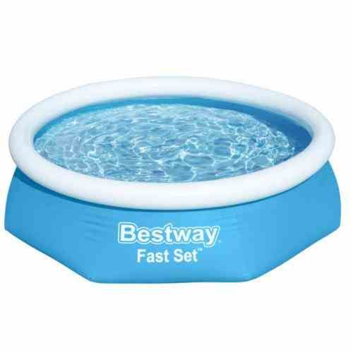 BW Басейн надувний сімейний, 244-61см, круглий (57448)