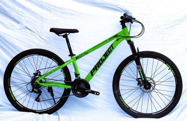 Велосипед Спортивний Corso 26 дюймів «Project» (RJ-26965) рама алюмінієва 13’’, обладнання SunRun 21 швидкість, зібран на 75%