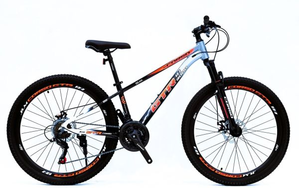 Велосипед Спортивний Corso «GTR-3000» 26 дюймів (GT-57344) рама алюмінієва 13``, обладнання Shimano 21 швидкість