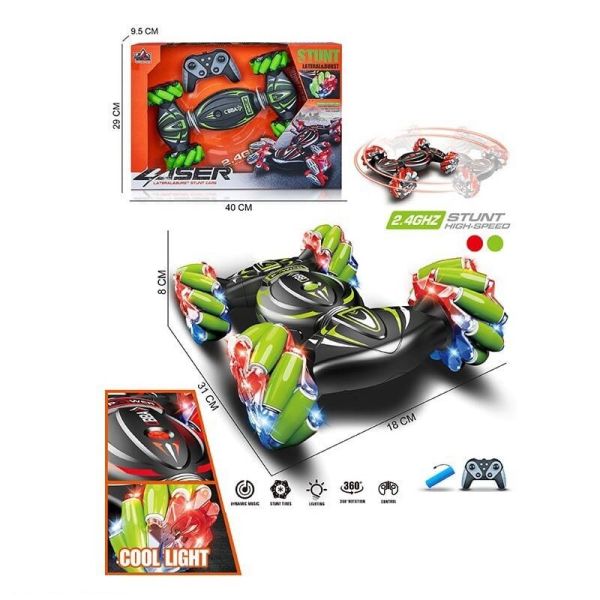 Машина на радіокеруванні RQ 3034 (24) викрутка, музика, підсвічування, акум. 3.7V, пульт 2.4G, режим демонстрації, викрутка, в коробці