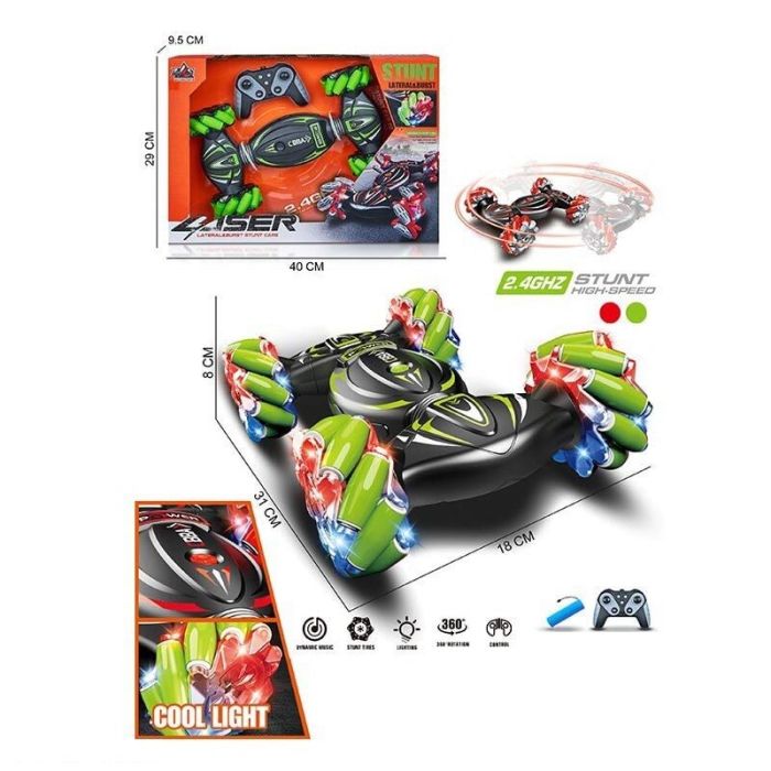 Машина на радіокеруванні RQ 3034 (24) викрутка, музика, підсвічування, акум. 3.7V, пульт 2.4G, режим демонстрації, викрутка, в коробці