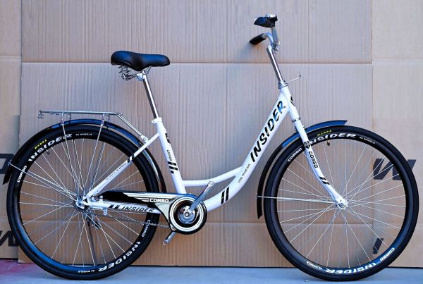 Велосипед міський Corso «Insider» 26 дюймів з багажником (SD-26614) 