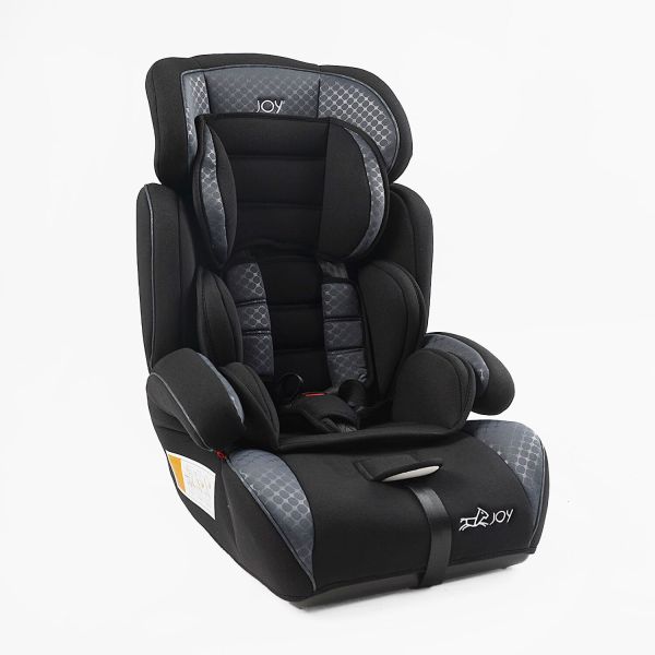 Дитяче універсальне Автокрісло JOY (4771-03) чорний, з бустером, група 1/2/3, вага дитини від 9-36 кг