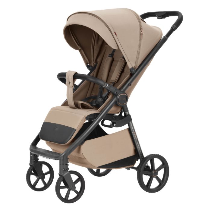 Детская прогулочная коляска CARRELLO Bravo Carbon (CRL-5530 Frost Beige)