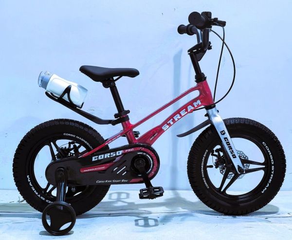 Дитячий двоколісний Велосипед Corso ´’Stream" 14 дюймів (SM-96132) магнієва рама