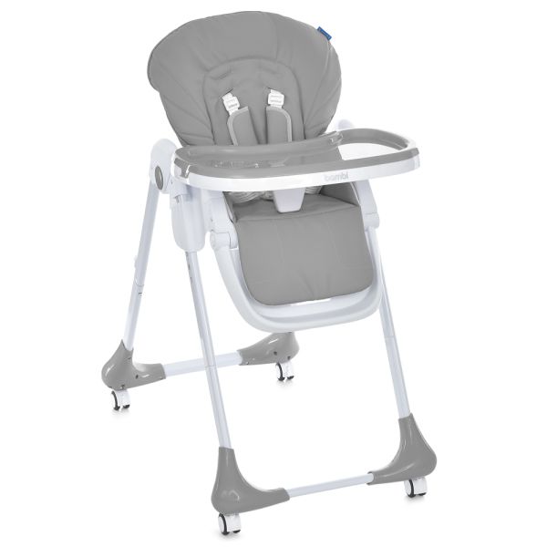 Дитячий Стільчик для годування BAMBI (M 3233L Dark Gray)