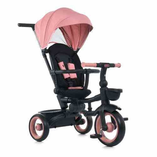 Дитячий триколісний Велосипед TURBOTRIKE (MT 1038 Peach Fuzz) поворотне сидіння, складаний