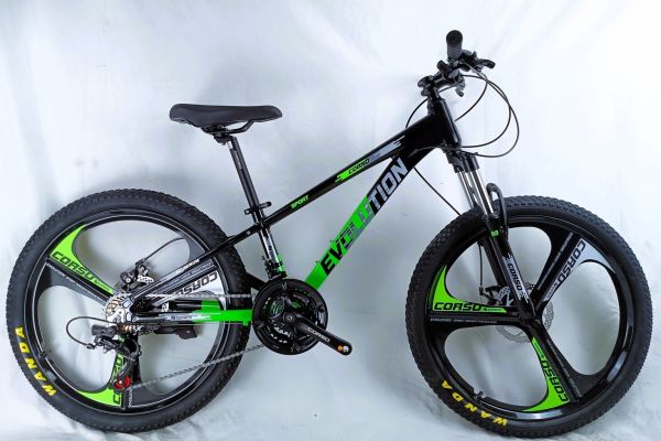 Дитячий Спортивний Велоcипед Corso «Evolution» 24 дюймів (EV-24203) рама алюмінієва 11"