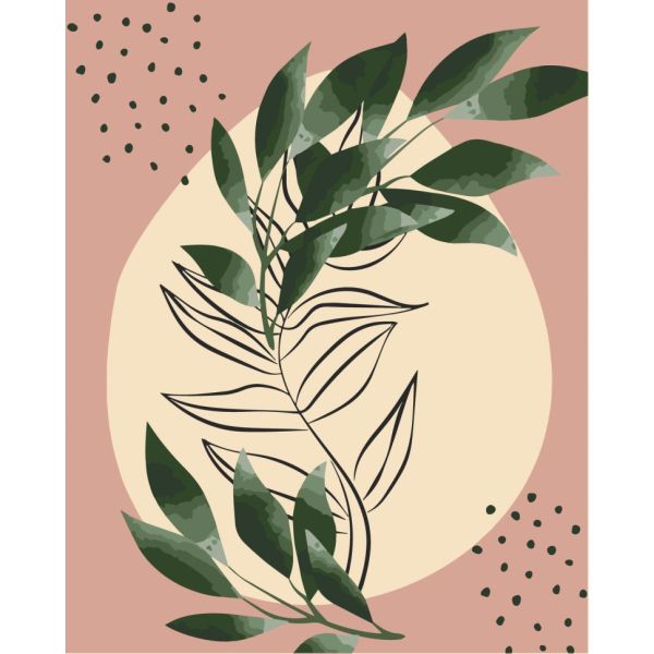 Картина за номерами "Ніжна абстракція 3" 13056-AC 40х50 см