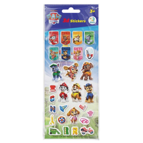 Дитячий набір 3D-наліпок "Це Щеняче Життя" 200671, 1 аркуш 