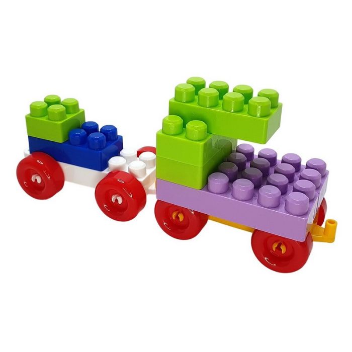 Дитячий блочний конструктор 013999/01 у пластиковому боксі, 335 деталей