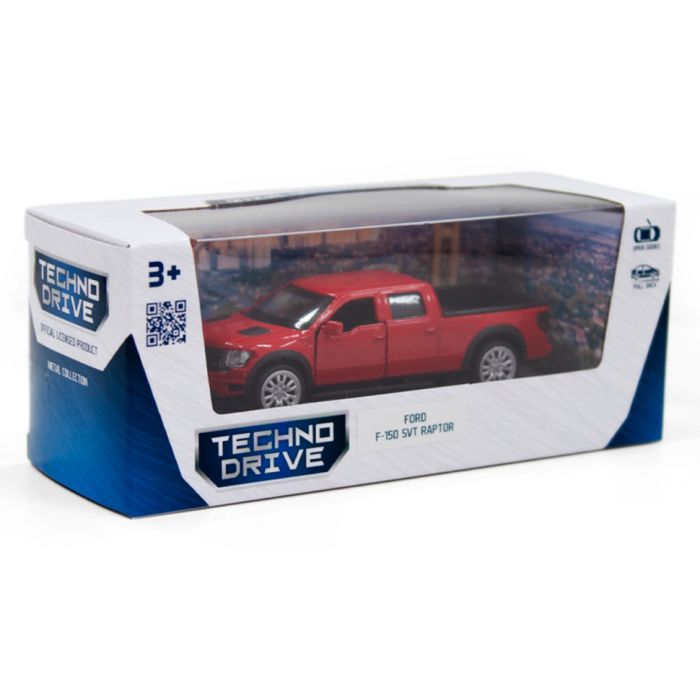 Дитяча автомодель FORD F-150 SVT Raptor TechnoDrive 250261 червоний