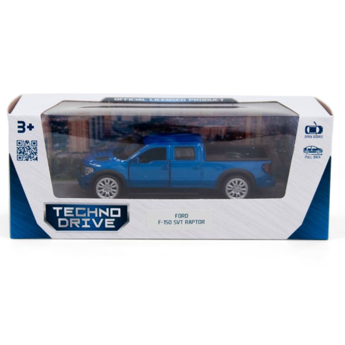 Дитяча автомодель FORD F-150 SVT Raptor TechnoDrive 250263 синій