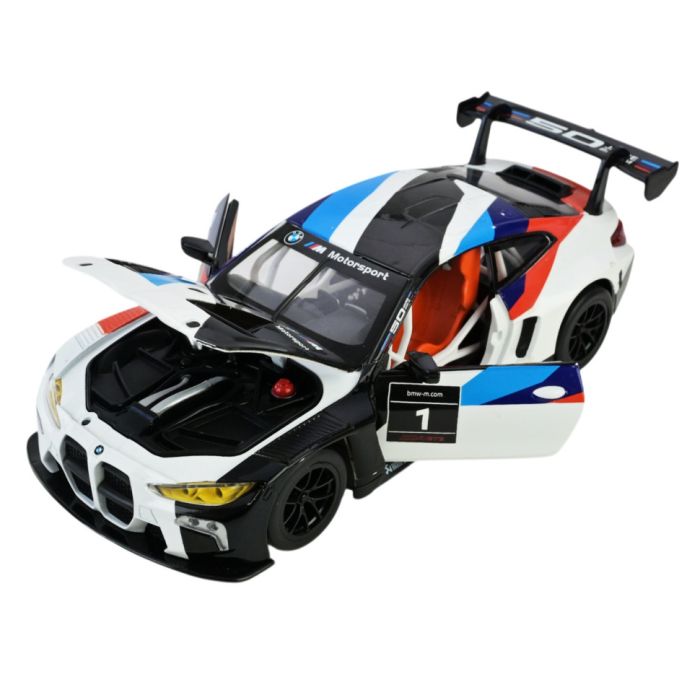 Колекційна машинка BMW M4 GT3 68282A(W) масштаб 1:24