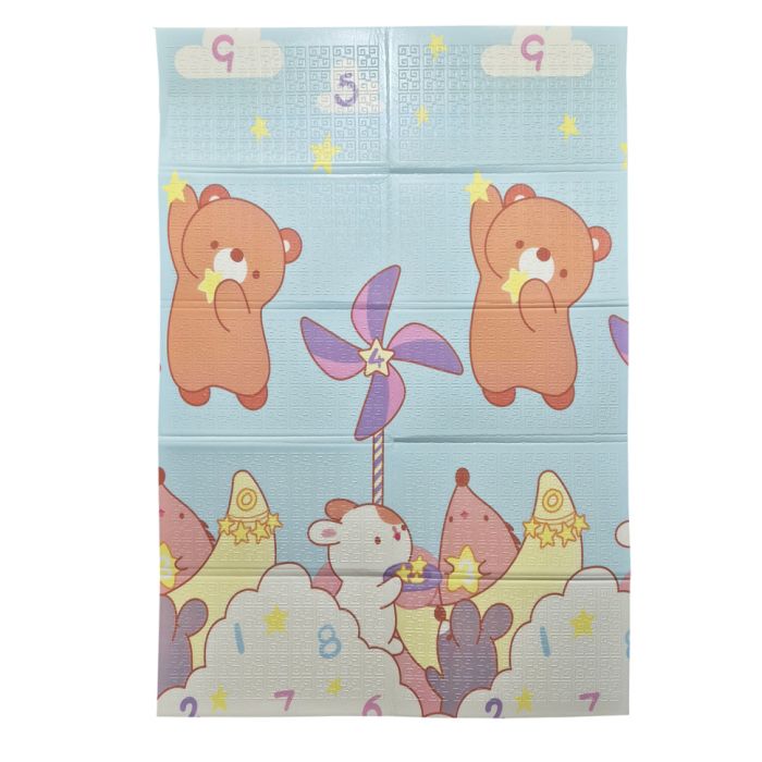 Дитячий Термокилимок двосторонній складний MR 1570-1-3 XPE, 120-180 см, товщина 8 мм