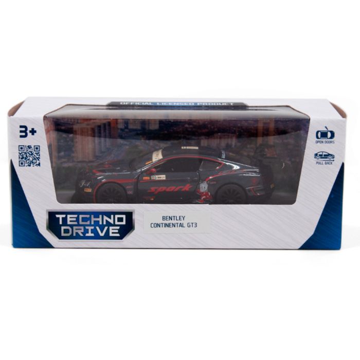 Дитяча автомодель BENTLEY CONTINENTAL GT3 TechnoDrive 250260 чорний