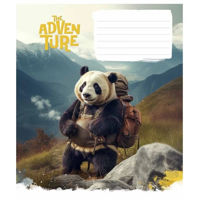 Зошит учнівський "Best adventure" 012-3285L-5 в лінію, 12 аркушів 