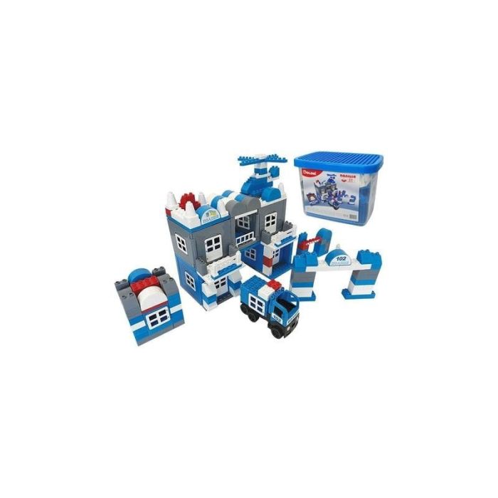 Конструктор "Поліція" 013888/02 в пластиковому боксі, 231 деталь