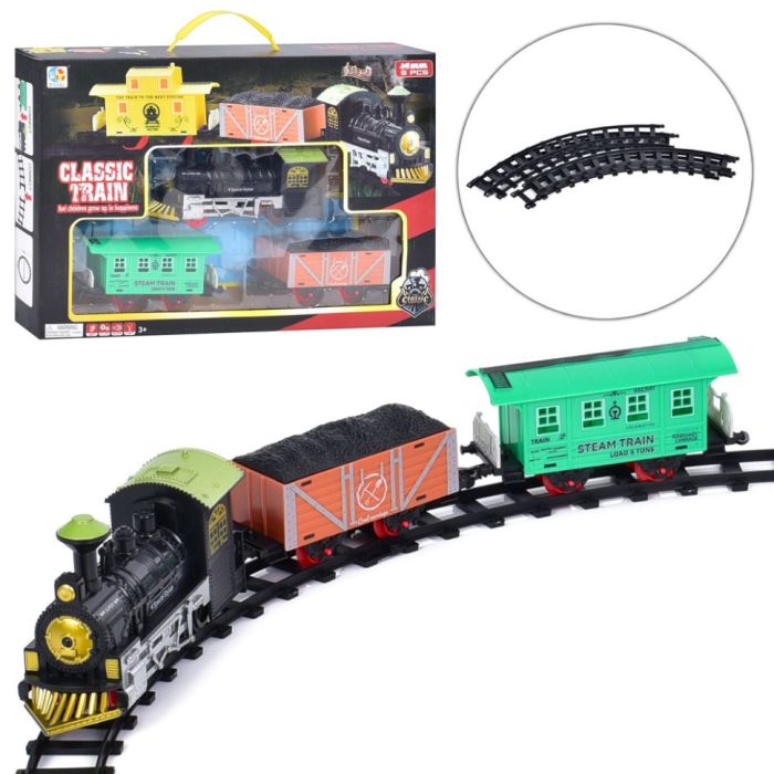 Дитячий ігровий набір "Залізниця" TL47 локомотив, два вагони