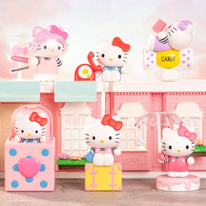 Механічна іграшка-сюрприз "Милий сигнал" Pop Top Hello Kitty 24MDL-002 в асортименті