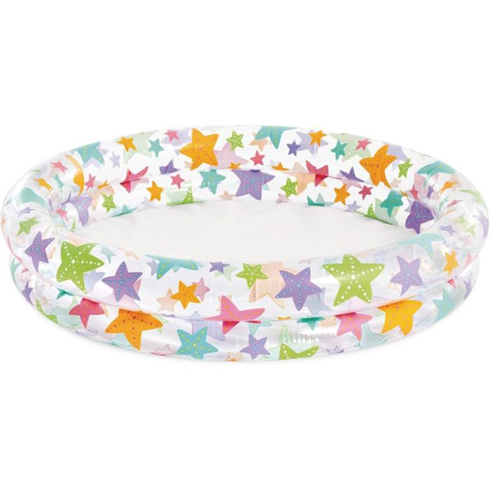 Дитячий набір Басейн надувний, коло та м'яч 59460-3, 122-25 см, 156 л