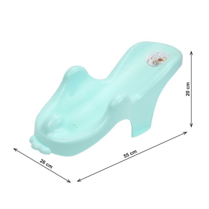 Дитяча гірка для купання 3014TXK блакитний, 55х20х26 см