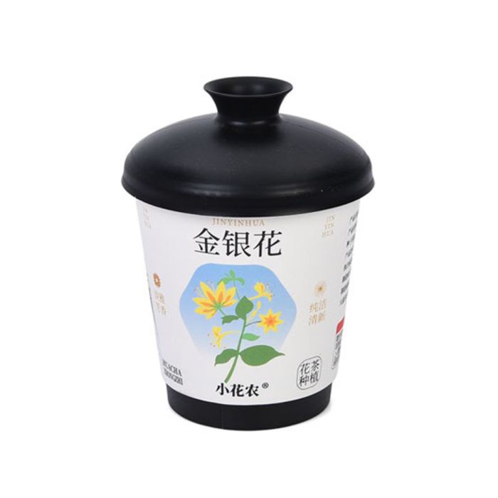 Ботанічні експерименти "Квіти в горщику" X2024-153-4 ґрунт, насіння, стакан з кришкою