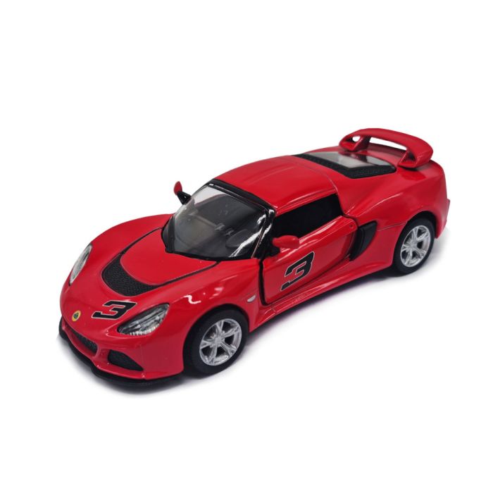 Інерційна машинка Lotus КТ5361W  метал, масштаб 1:32 Червоний