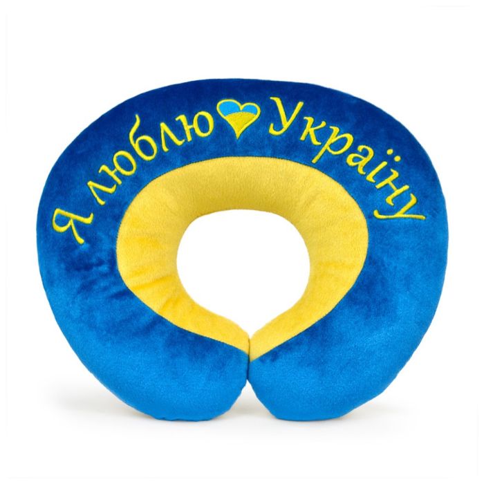 Подушка підголовник "Я люблю Україну" FWPPILHDILUKR22BY