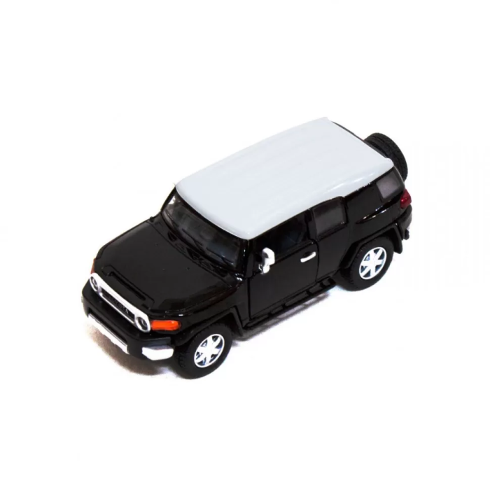 Дитяча залізна машинка TOYOTA FJ CRUISER КТ5343, інерційна  Чорний