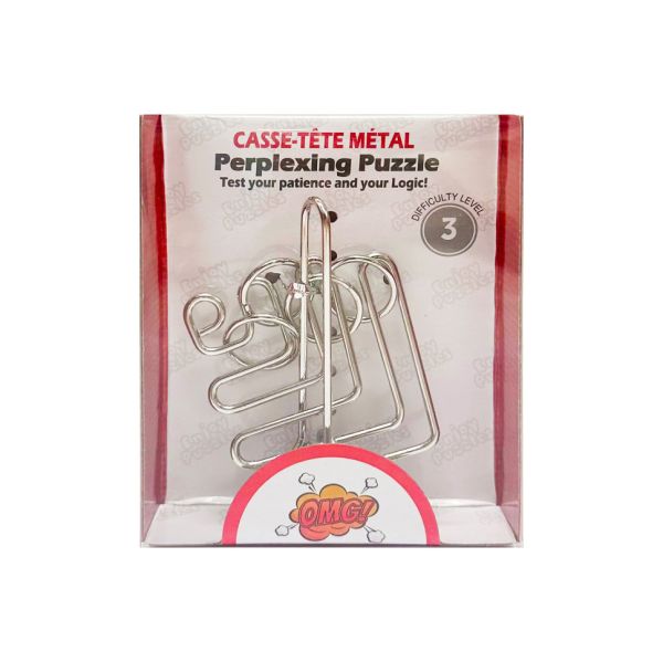 Металева головоломка "Perplexing puzzle" 5562D-16, 3 складність