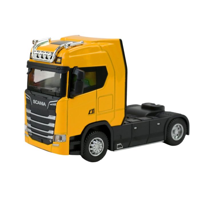 Дитячий іграшковий трейлер AP7539AB(Yellow) світло, звук