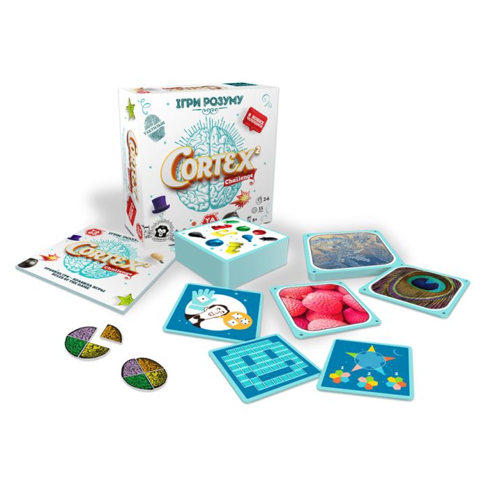 Карткова гра "Cortex 2 Challenge" YaGo 101012918, 90 карток, 24 фішки