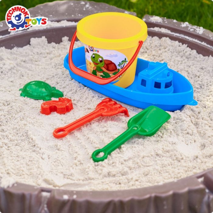 Дитячий ігровий набір "Кораблик 3" 2889TXK з відерцем