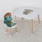 Дерев'яний дитячий столик M 502-5 зі стільчиком