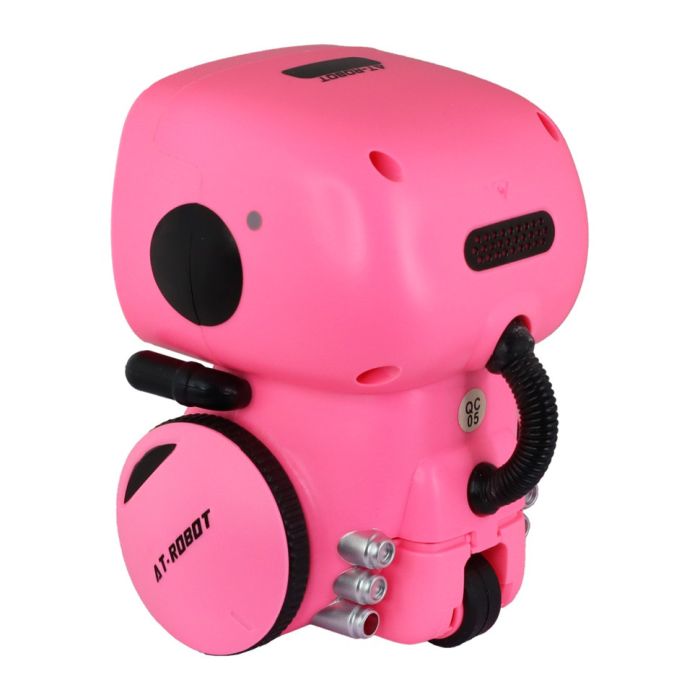 Дитяча іграшка "Інтерактивний робот" AT001-04-UKR рожевий, з голосовим керуванням