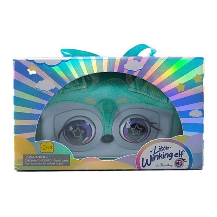 Інтерактивна сумочка Little Winking Elf "Лисеня" BL-316-2 відтворює більше 25 звуків