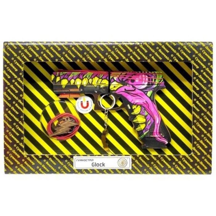 Зібрана модель Гумкостріл "GLOCK MONSTER" GL-MO