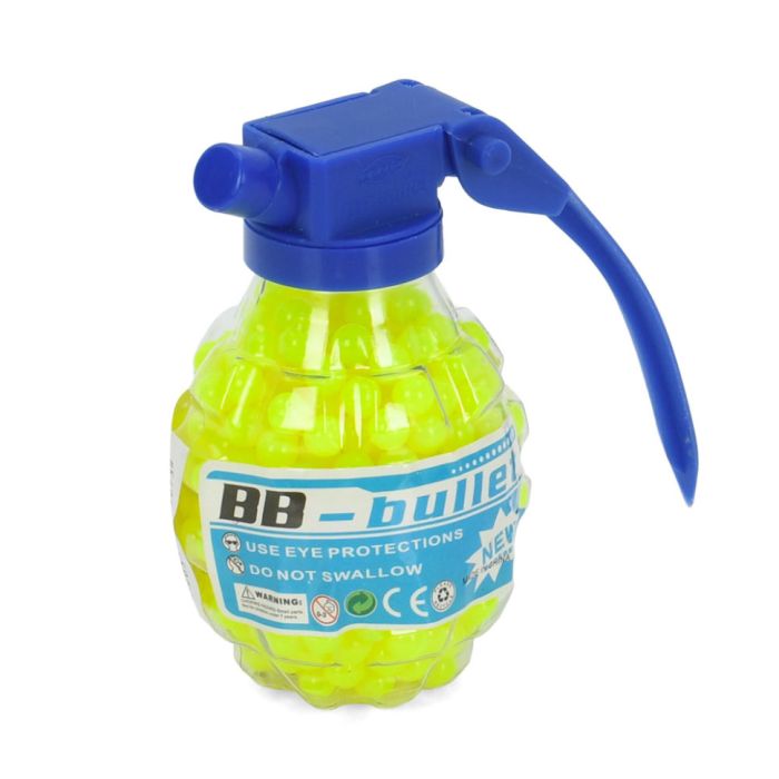 Кульки (пульки) для дитячої зброї "Граната" BB-5(Lime) 500 шт