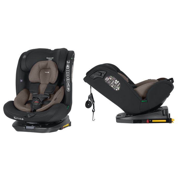 Дитяче Автокрісло CARRELLO Asteroid i-Size (CRL-17001 Lunar Beige)  40-150см ISOFIX, поворотне