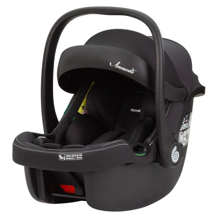 Дитяче Автокрісло CARRELLO Ammonite (CRL-8801 Absolute Black) i-Size 40-87 см