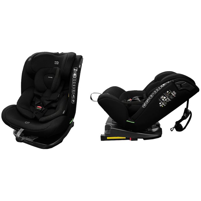 Дитяче Автокрісло CARRELLO Unity (CRL-17010 Totality Black) i-Size 40-150см ISOFIX, поворотне