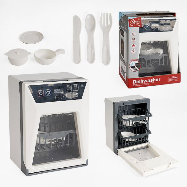 Дитяча Посудомийка F 2315 (24/2) звуки, підсвічування, відкриваються дверцята, муляжі посуду, в коробці