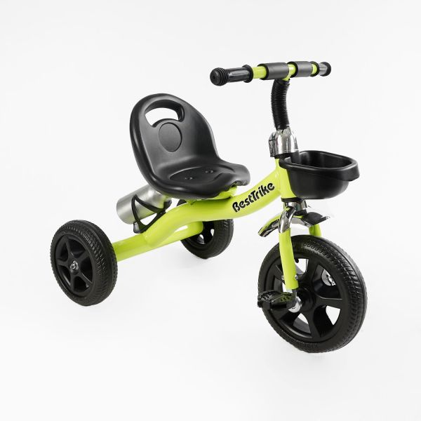 Дитячий триколісний Велосипед "Best Trike" (BS-11823) кошик, бутілочка