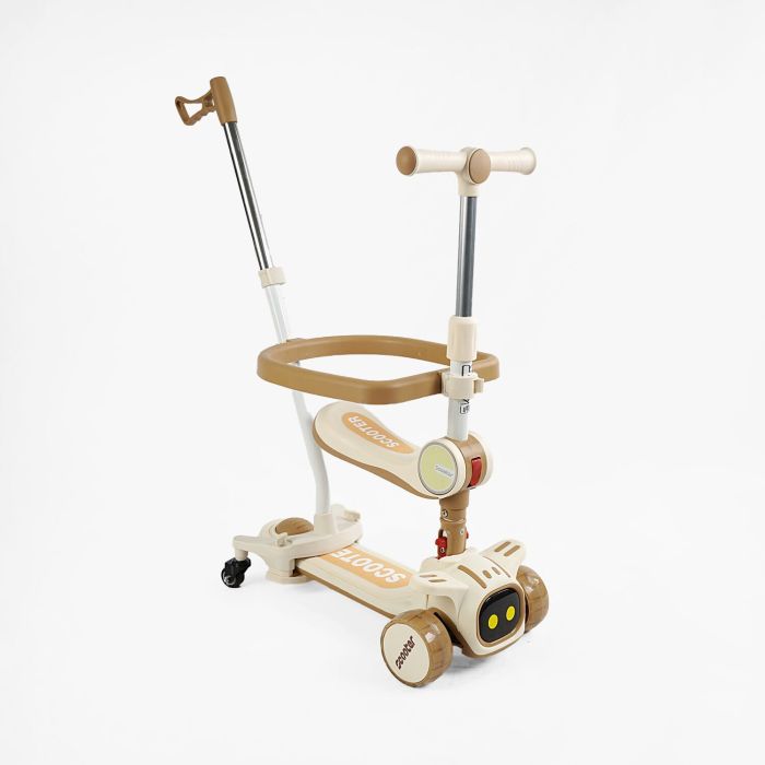 Дитячий триколісний Самокат 5в1 "Skyper" (TY-3368) світло, укр. озвучування