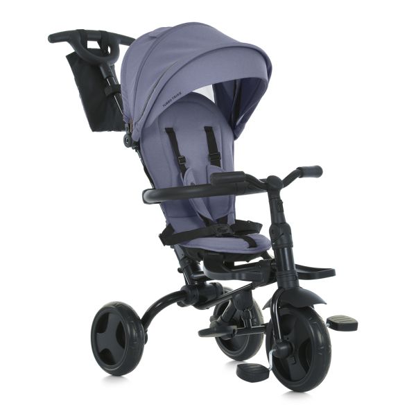 Дитячий триколісний Велосипед TURBOTRIKE (MT 1055 Grey) складний, поворотний